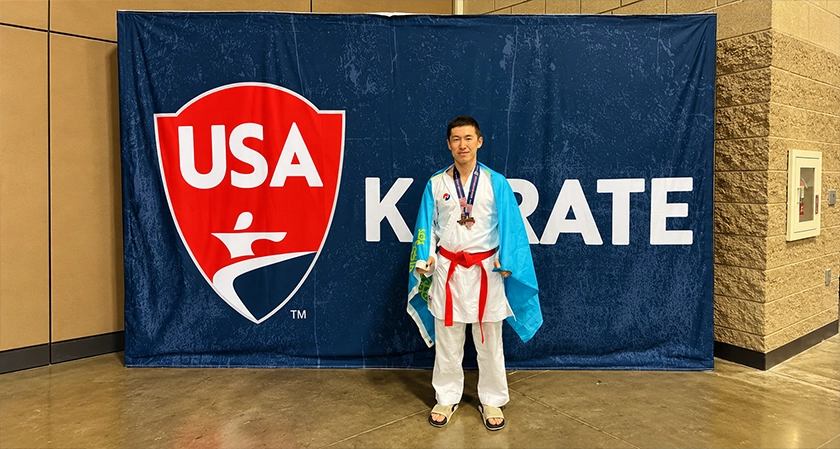  Rauan Slamkulov Wins Gold at the 2026 USA Open Tournament 